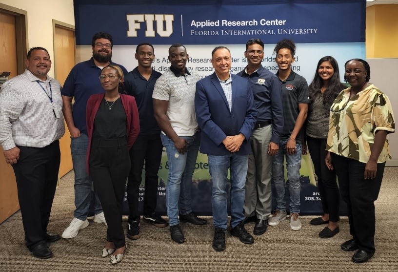 Inaugural Cohort of Broward College pictured with Project Access and FIU’ ARC staff