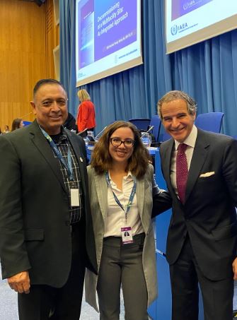 Congratulations to FIU PhD student Maria Karla Sotolongo for being selected to attend and present her DOE-EM research at the IAEA’s International Conference on Nuclear Decommissioning in Vienna, Austria